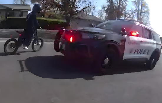 Martinez Man Arrested in Petaluma Following High-Speed Electric Bike Chase