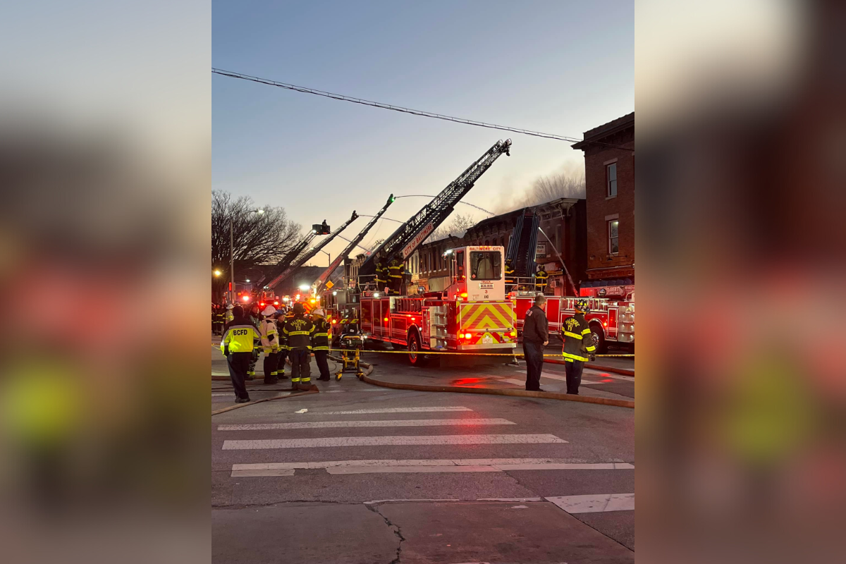 Massive Four-Alarm Fire Ravages Homes and Businesses in West