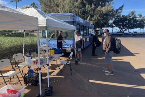 Maui Police Department's Mobile Medical Education Unit Provides Support to Houseless Community in Kihei