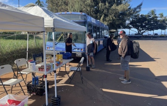 Maui Police Department's Mobile Medical Education Unit Provides Support to Houseless Community in Kihei