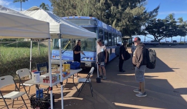 Maui Police Department's Mobile Medical Education Unit Provides Support to Houseless Community in Kihei