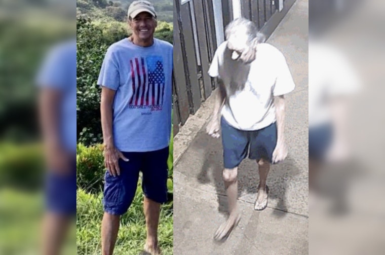 Maui Police Seek Public's Help in Search for Missing 80-Year-Old Kihei Man