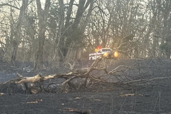 Maury County Firefighters Successfully Contain Brush Fire on Neeley Hollow Road