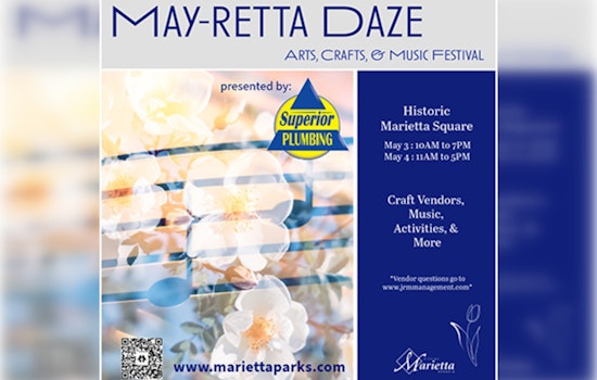 May-Retta Daze Festival Returns to Marietta Square with Arts and Live Music for a Family-Fun Weekend