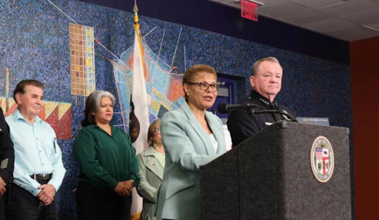 Mayor Bass and LAPD Report Reduction in Homicides and Shootings