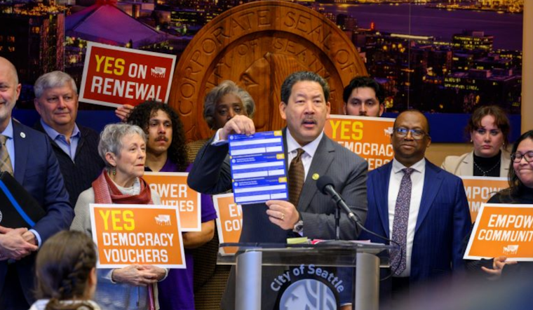 Mayor Bruce Harrell Advocates for Renewal of Seattle's Pioneering Democracy Voucher Program