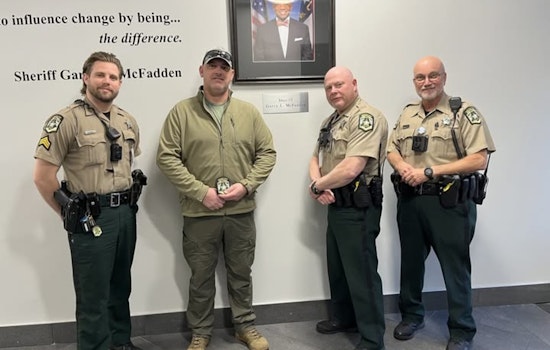 Mecklenburg and Edgecombe County Sheriff's Offices Celebrate Unity with Emblem Exchange in Charlotte