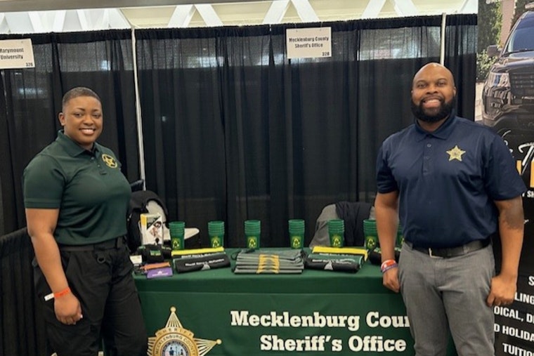 Mecklenburg County Sheriff's Office Scouts for New Talent at CIAA Career Expo