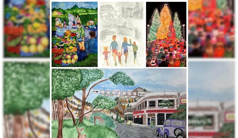 Medford High School Artists Shine in Community Art Contest, Winners' Work to Adorn City Hall Walls