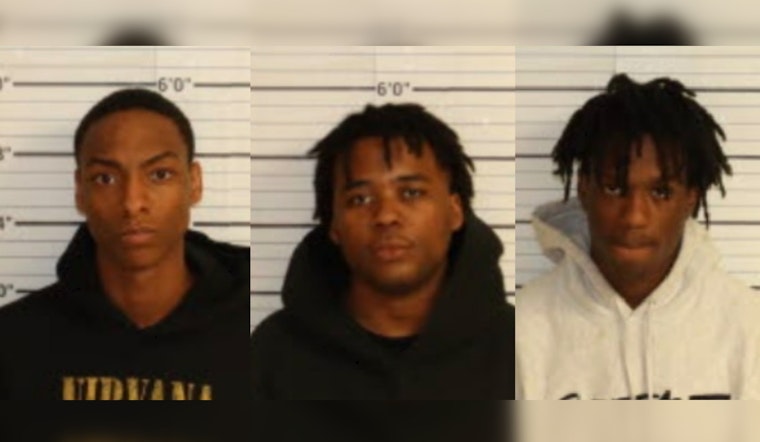 Memphis Law Enforcement Apprehends Trio Suspected of Auto Theft and Weapons Charges