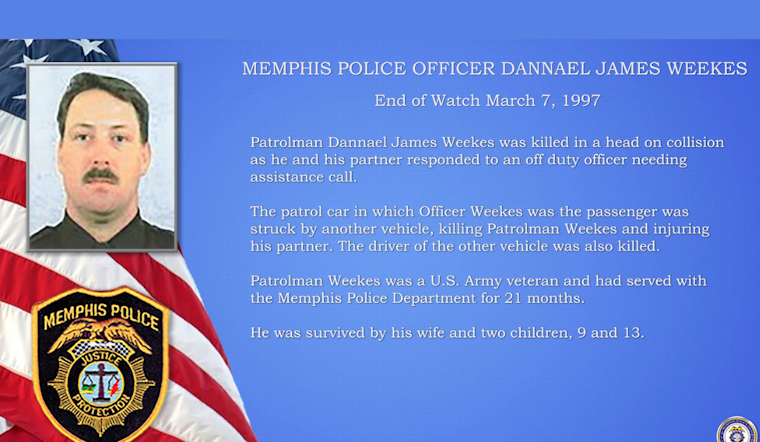 Memphis Mourns the Loss of Devoted Patrolman and Army Veteran in Fatal Collision