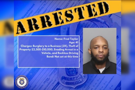 Memphis Police Nab Suspect Accused of Stealing $8,000 Worth of Car Batteries from Local Auto Stores