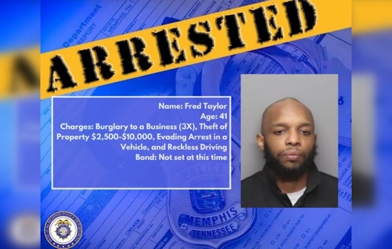 Memphis Police Nab Suspect Accused of Stealing $8,000 Worth of Car Batteries from Local Auto Stores