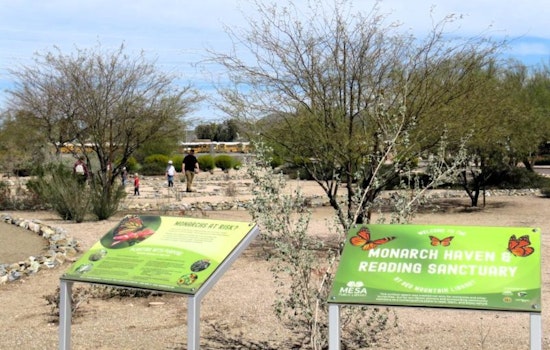 Mesa Mayor Mark Freeman Signs Mayors' Monarch Pledge to Bolster Butterfly Habitats