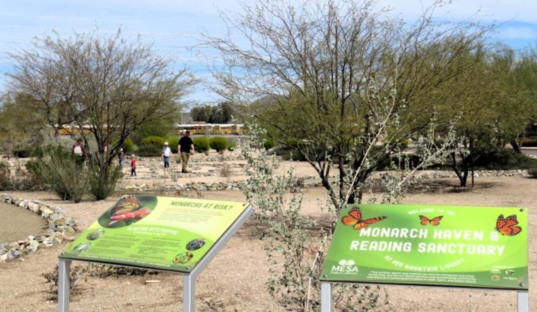 Mesa Mayor Mark Freeman Signs Mayors' Monarch Pledge to Bolster Butterfly Habitats