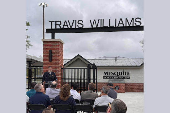 Mesquite Community Honors Fallen Officer with Reopening of Enhanced Travis Williams Complex