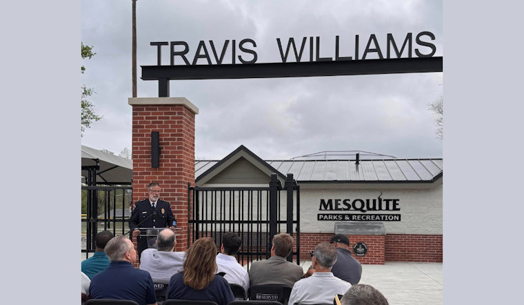 Mesquite Community Honors Fallen Officer with Reopening of Enhanced Travis Williams Complex
