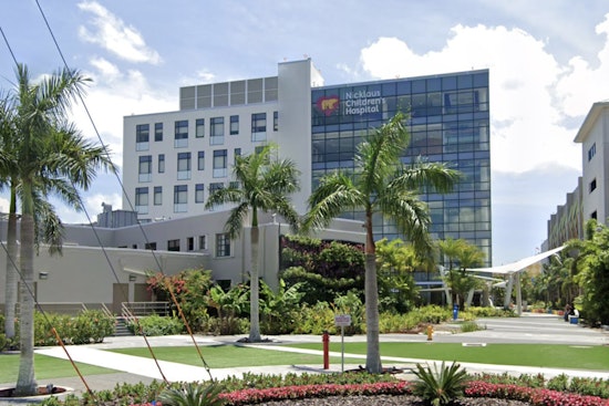 Miami Beach Fire Department Joins Forces with Nicklaus Children's Hospital for Special Beach Day for Children with Respiratory Needs