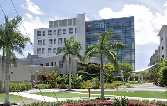 Miami Beach Fire Department Joins Forces with Nicklaus Children's Hospital for Special Beach Day for Children with Respiratory Needs