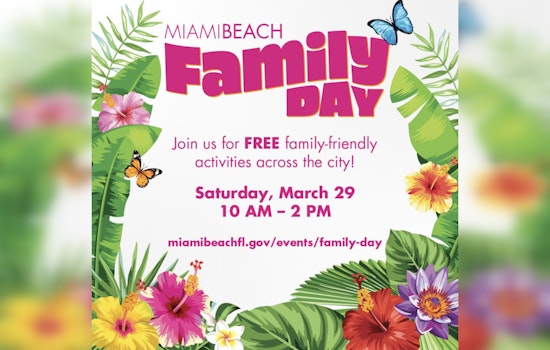 Miami Beach Gears Up for Inaugural Family Day with Free Cultural Activities and Trolley Rides