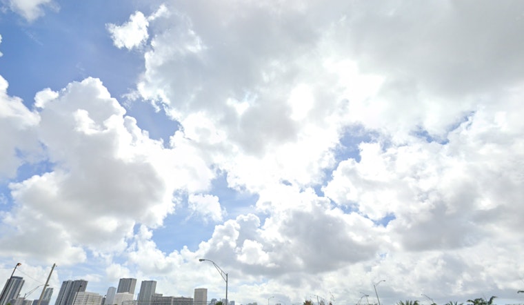 Miami Forecast, Sunny Start with Possible Showers Overnight, Cooler Week Ahead
