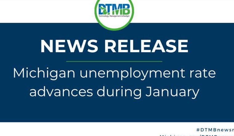 Michigan Unemployment Rate Rises to 5.3% in January as Detroit Area Records Slight Increase