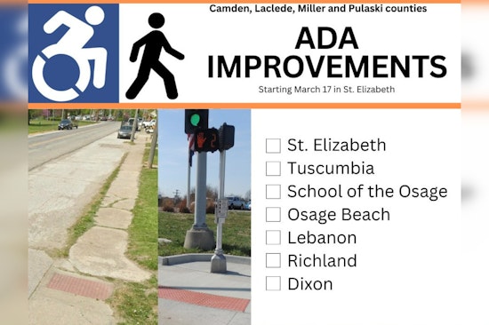 Miller County Embarks on ADA-Compliant Pedestrian Facility Upgrades Starting March 17