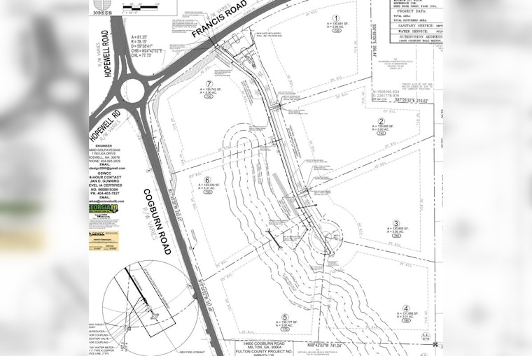 Milton Fire-Rescue Begins Controlled Burn for New Neighborhood Development Near Francis and Cogburn Roads