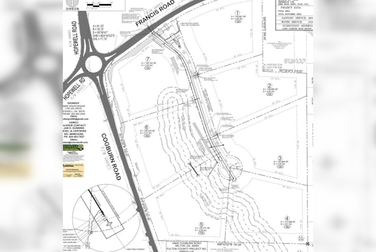 Milton Fire-Rescue Begins Controlled Burn for New Neighborhood Development Near Francis and Cogburn Roads