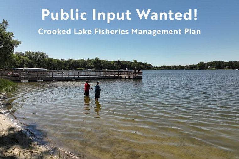 Minnesota DNR Seeks Public Input on Management Plans for Crooked Lake, 151 Other Lakes in 40 Counties