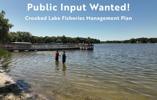 Minnesota DNR Seeks Public Input on Management Plans for Crooked Lake, 151 Other Lakes in 40 Counties