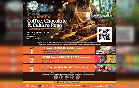 Miramar's 2nd Annual Coffee, Chocolate & Culture Expo Blends Global Flavors with Business and Culture