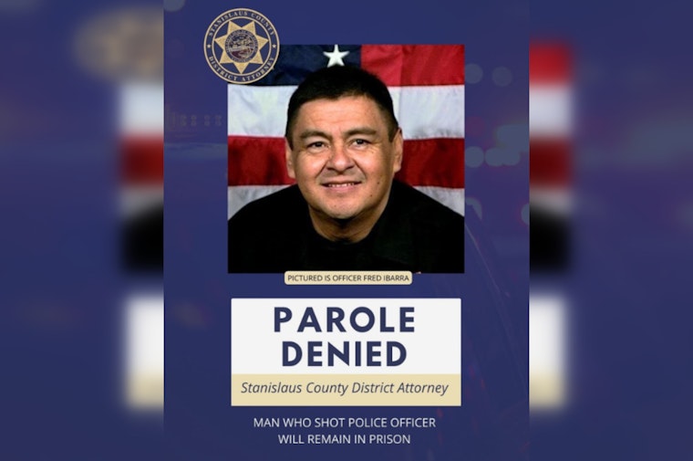 Modesto Man's Parole Denied After 1995 Attempt on Police Officer's Life