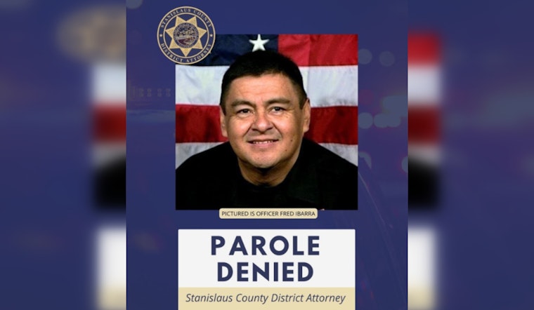 Modesto Man's Parole Denied After 1995 Attempt on Police Officer's Life