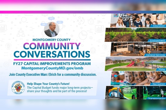 Montgomery County Executive Seeks Public Input on Fiscal Year 2027 Capital Improvements Program