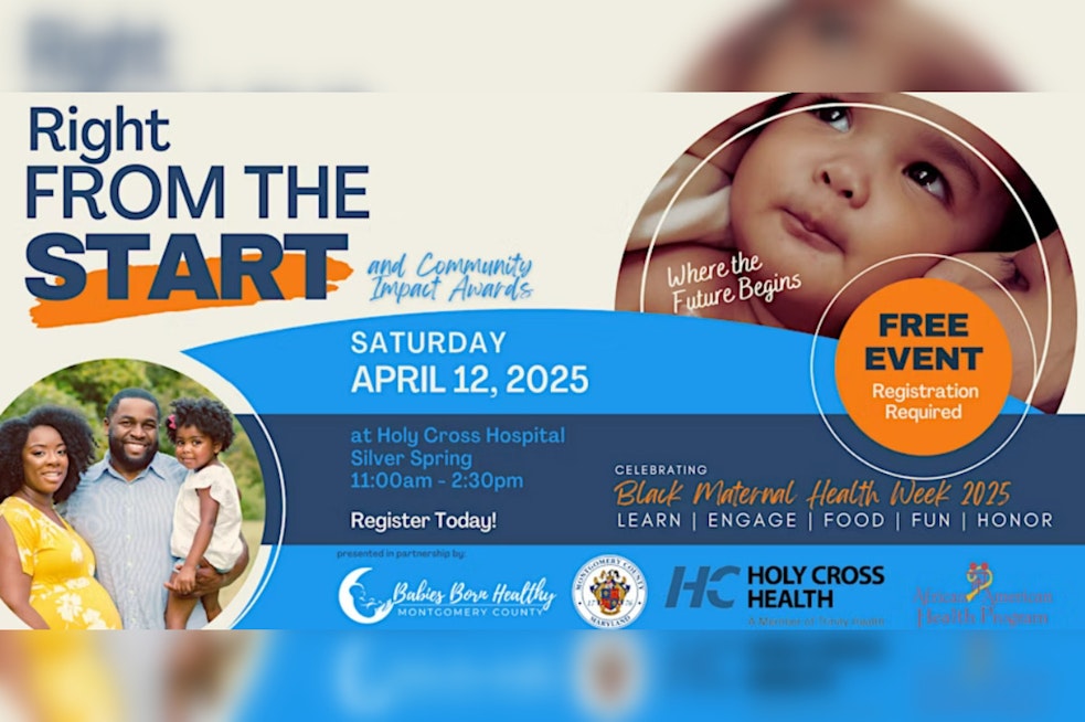 Montgomery County Hosts 'Right from the Start' to Boost Maternal and Child Health in the Black Community