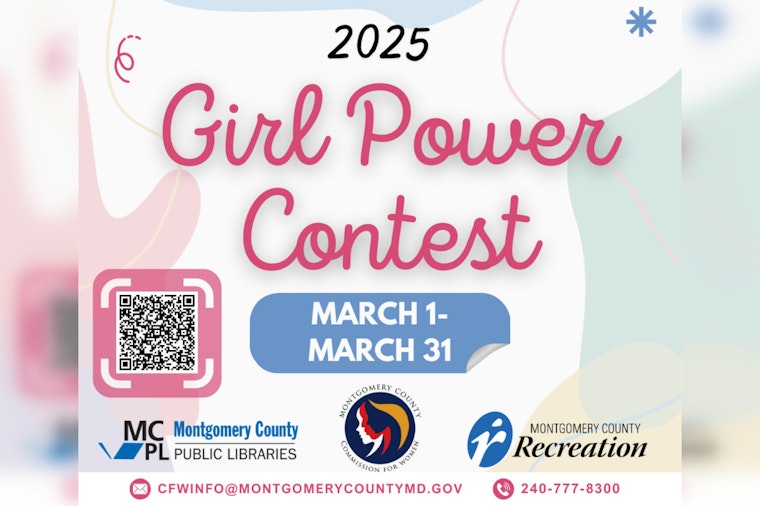 Montgomery County Invites Creative Submissions for Annual Girl Power Contest Honoring Women's History Month
