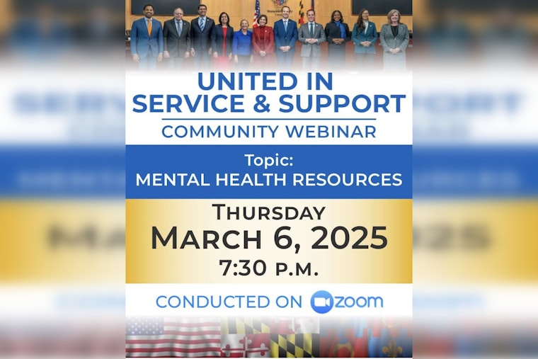 Montgomery County Leaders Host Virtual Mental Health Support Meeting with Congressman Raskin