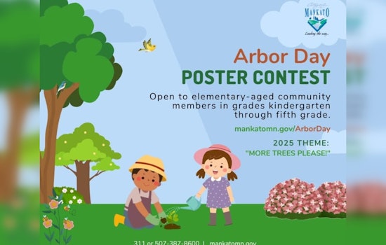 "More Trees Please!" - Mankato's Youngsters Invited to Get Creative for Arbor Day Poster Contest