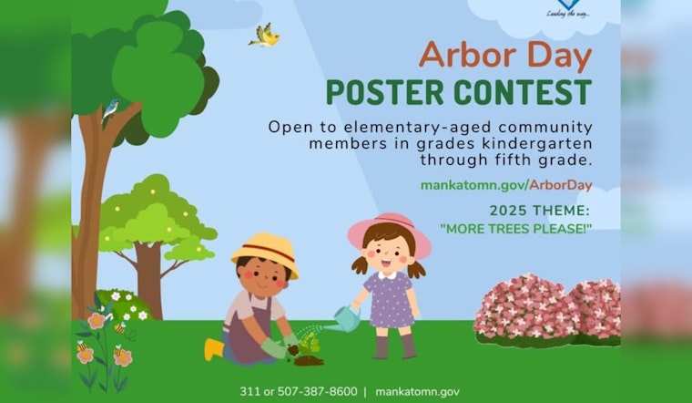 "More Trees Please!" - Mankato's Youngsters Invited to Get Creative for Arbor Day Poster Contest