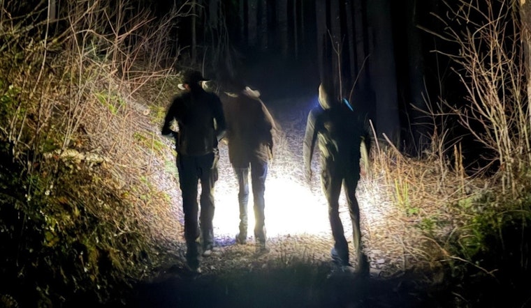 Multnomah County Sheriff's Green Hornets Rescue Lost Hikers on Larch Mountain