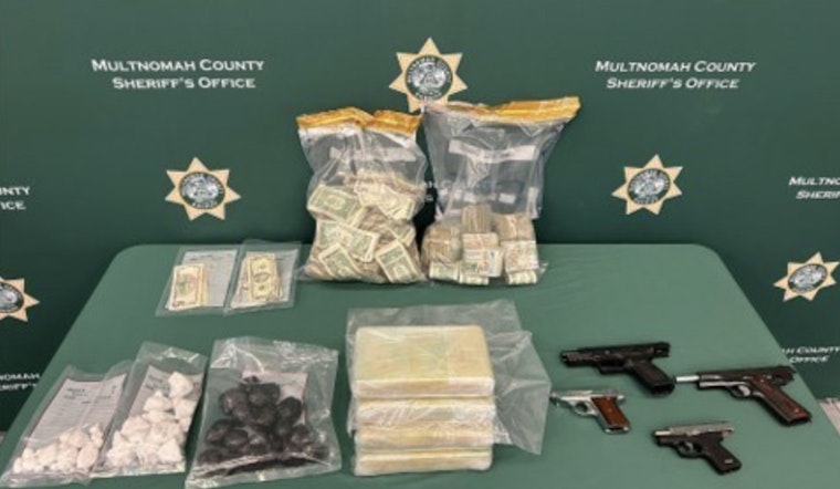 Multnomah County Sheriff's SIU Seizes Over 9 Pounds of Fentanyl and Makes Three Arrests in Major Drug Bust