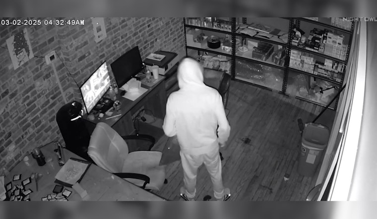 Murfreesboro Police Seeks Public Help to Identify Suspect in Downtown Smoke Shop Burglary