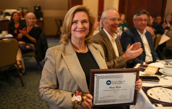 Navajo Gaming's Mary West Honored as Chamber Champion at Flagstaff Chamber's 36th Annual Meeting