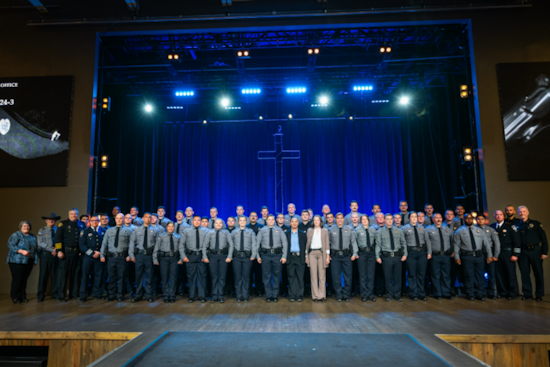 New Batch of 37 Deputies Sworn In at El Paso County Sheriff's Office Regional Training Academy