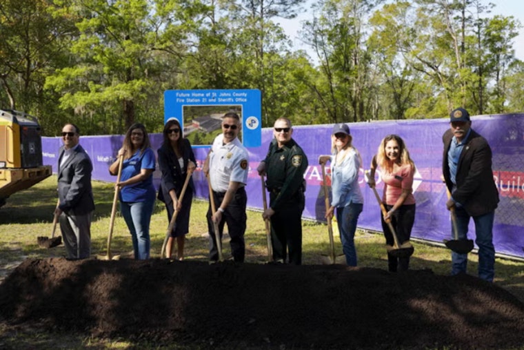 New Fire Station and Sheriff’s Office Break Ground in St. Johns County to Boost Public Safety in Flagler Estates