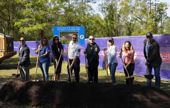 New Fire Station and Sheriff’s Office Break Ground in St. Johns County to Boost Public Safety in Flagler Estates