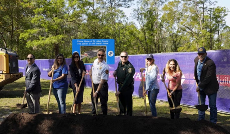 New Fire Station and Sheriff’s Office Break Ground in St. Johns County to Boost Public Safety in Flagler Estates