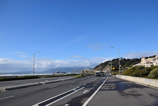 New Ocean Beach Mural by Emily Fromm Vandalized in Aftermath of Great Highway Closure in San Francisco