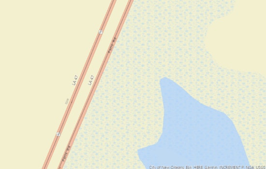 New Orleans Commuters Alert as Construction on LA 47 Begins March 18, Causing Lane Closures